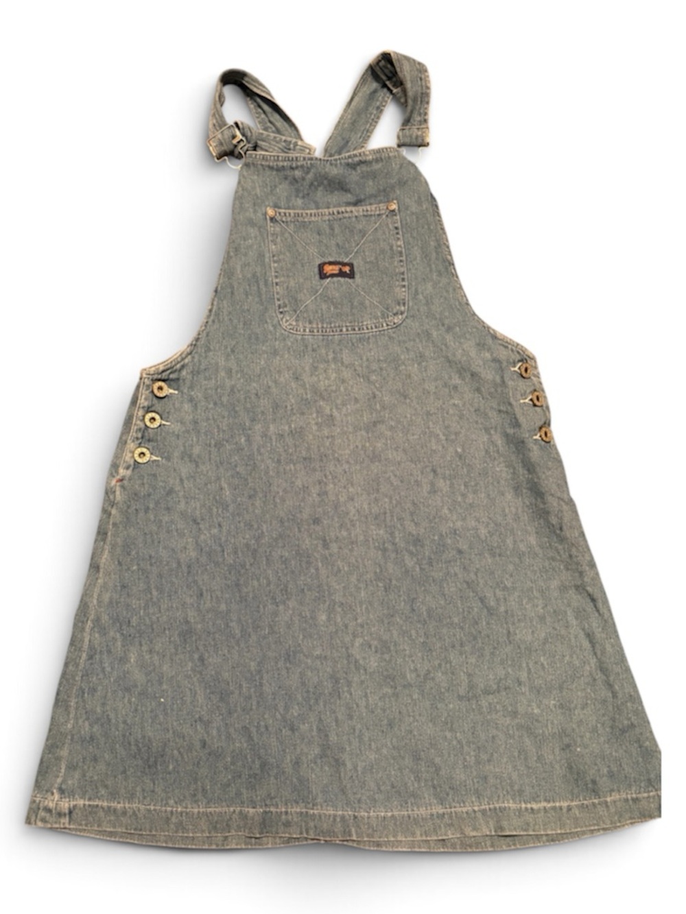 Vintage Guess Denim Overall Dress